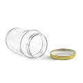 Round Glass Jar With Tinplate Lid 369ml