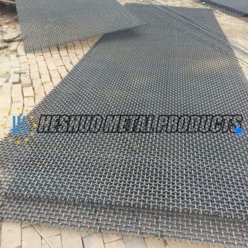 Pedreira e triturador de pedra Crimped Vibrating Screen Mesh