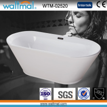 Fall in Love White Quality Acrylic Soaking Bath Tub (WTM-02520)