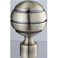 O padrão bola cortina Rod Finial