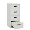 Anti-Tilt Structure Office Metal 4 Drawer File Cabinet