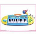 Jouets éducatifs Organe de musique électronique avec microphone