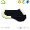 White Half Sheepskin Saddle Pad With Customized Fur