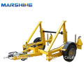 Cable Reel Dolly Conductor Drum Stand Trailer