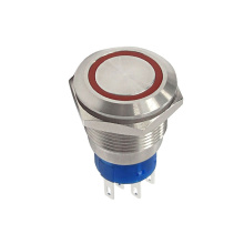 IP67 Rating Moveable Ring Illuminated Push Button Switch