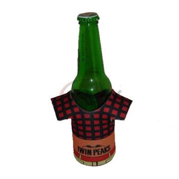 T-shirt Design Neoprene Bottle Suit, Refroidisseur de bouteille de bière (BC0048)