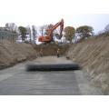 PP biaxial plastic geogrid 30KN pavement reinforcement