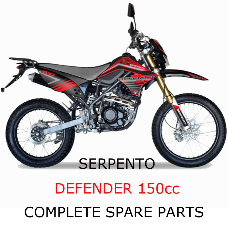 Serpento Dirt Bike DEFENDER150cc Part