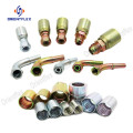 Stainless steel hydraulic hose fittings