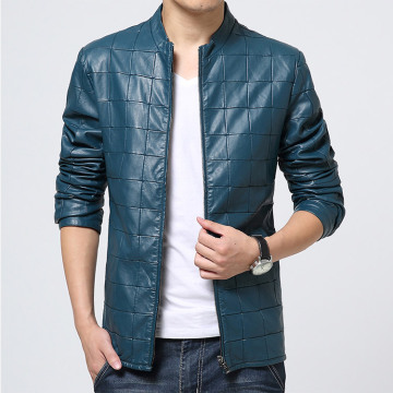 Moda PU Leather Men Jacket