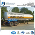 2 Axles 18t LPG Gas Tank Truck Semi Trailer