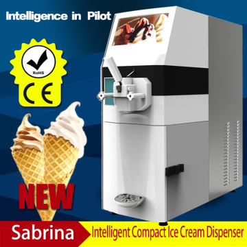 Distributeur de crème glacée intelligente Machine supérieure Sabrina