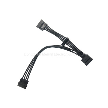 Molex to 3X SATA Power Splitter Cable