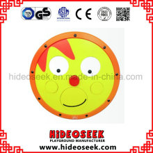 Round Wooden Play Silme Board on Wall