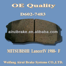 D602 Mitsubishi brake pad for Lancer IV 1998-F