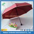 3 Falten Super Mini Umbrella Logo Printing für Anzeigen