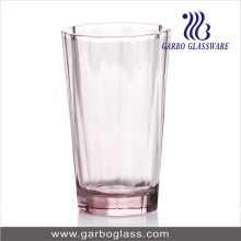 10oz vaso de vidrio de color rosa beber