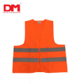 EN1150 children Orange Reflective Safety Vest for kids