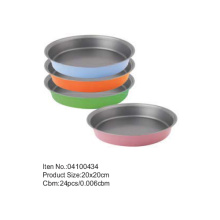 D20cm colorful coating round cake pan