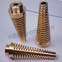 Custom-Made Machining Brass Heatsink for Lighting