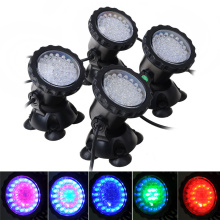 IP68 LED submersible Spotlights avec télécommande pour aquarium