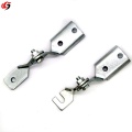 Electric system strut channel seismic bracing connector adjustable hinge