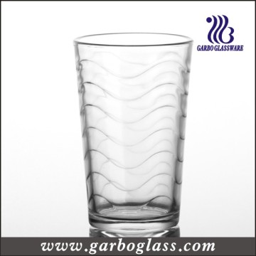 Wave Design 8oz Water Glass Tumbler (GB026808B)