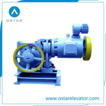 Small Loading AC2 Geared Elevator Traction Machine (OS111-YJF120WL)