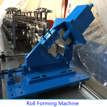 Máquina formadora automática de rolos de quilha com estrutura de aço leve