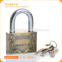 Новый дизайн дуги Форма Атомный ключ Цинковый сплав Padlock