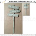 Shabby Chic Decorativa jardim sinais