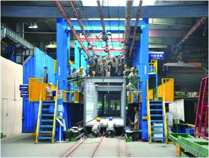 production line-2 for ISO Standard Generator Container