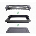 1200W 5-Speed Temperature Adjustable BBQ Grill Pan