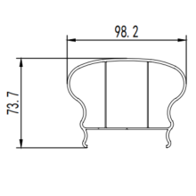 cheap deck railing aluminium profile extrusion molds