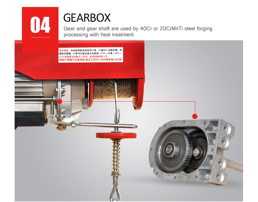 electric wire rope hoist