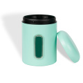 Kitchen storage canister Set with Window