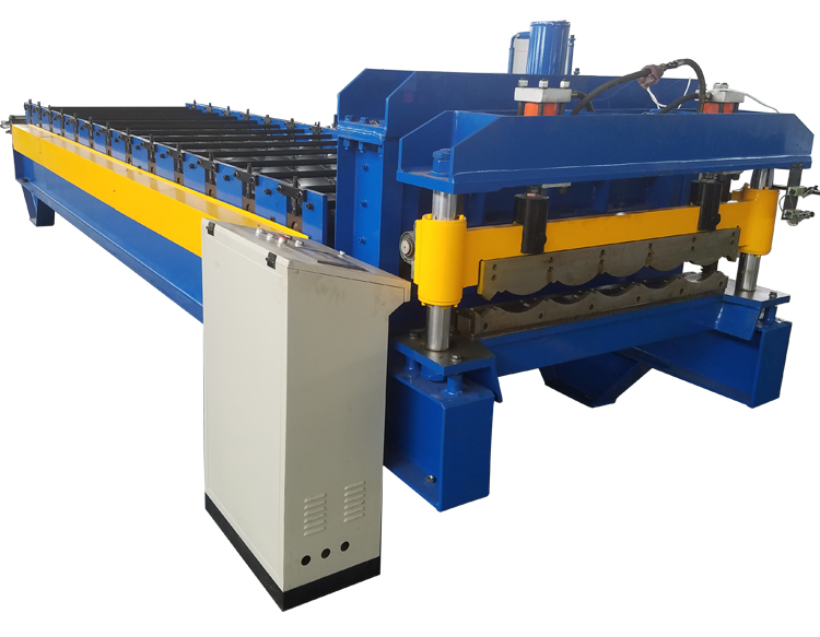 glazed metal tile forming machine