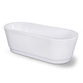 Designer Oval Soaking Pedestal Freestanding Bathtub