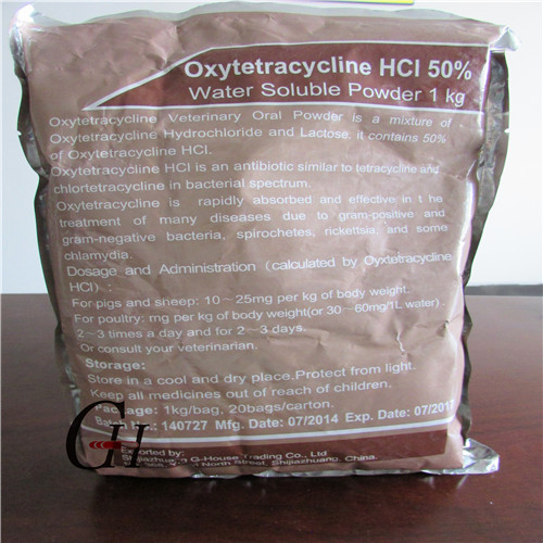 Oxytetracycline HCL 50% Soluble Powder