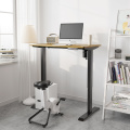 La oficina en casa moderna se levanta el escritorio de altura ajustable