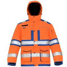 Hi Vis Outdoor Waterproof Reflective Work Safety Jacket