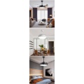 Contemporay invisible led ceiling fan lamps