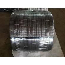 Fio de aço oval galvanizado de alta tensão