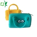 Ladies Silicone Beach Bag Multicolor Jelly Shopping Bag