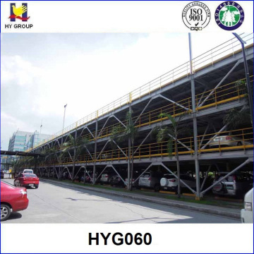 prefabricated steel structure car parking lots