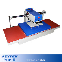 Pneumatique Double travail Machine de presse de chaleur Table T-Shirt (40 * 50cm)