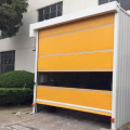 Fast action PVC stacking door for dock solution