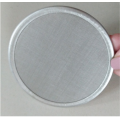 Sintered stainless steel wire mesh filter round disc