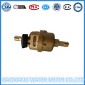 Compteur d&#39;eau volumique en cuivre Sheel Dn15-Dn40