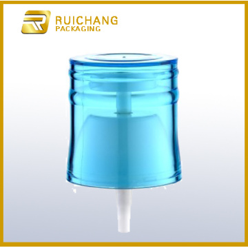 Plastic cosmetic lotion pump for bottle